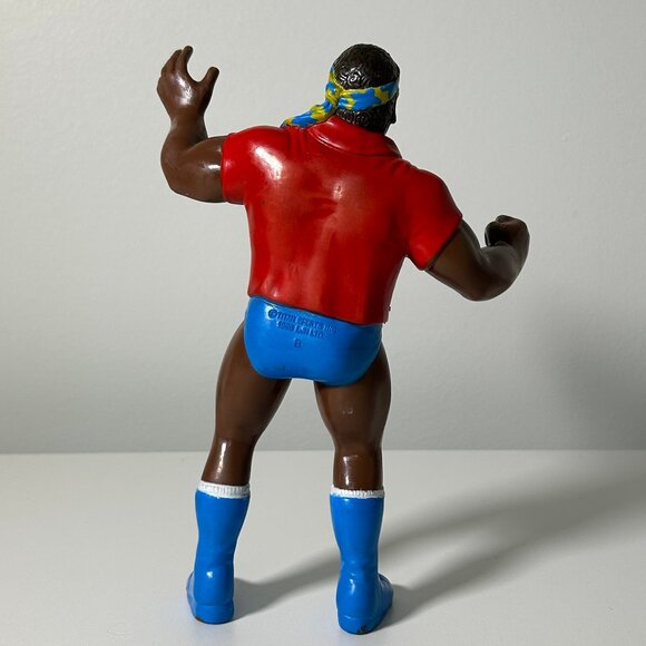 Vintage 80s LJN WWF Special Delivery Jones Wrestling Action Figure (11B) - Picture 4 of 8